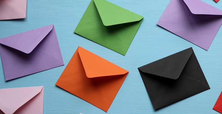 Should You Add Color to Your Envelopes?